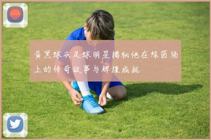 黄黑球衣足球明星揭秘他在绿茵场上的传奇故事与辉煌成就