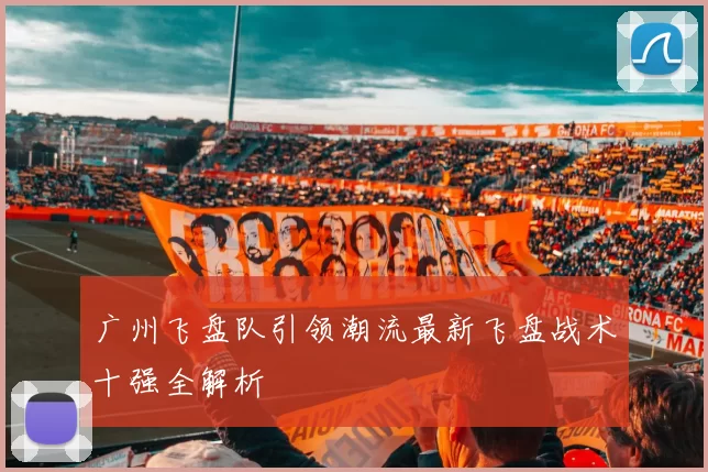 广州飞盘队引领潮流最新飞盘战术十强全解析